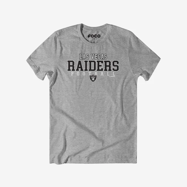 Las Vegas Raiders T-shirt avec logo de football