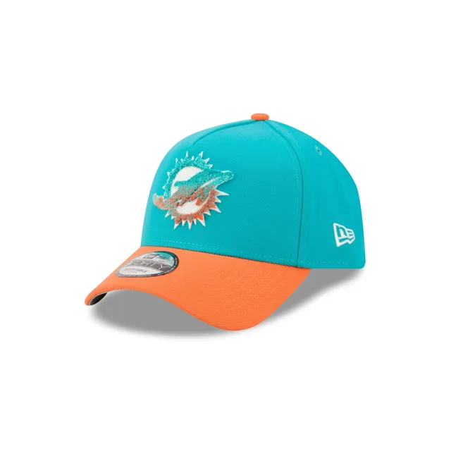 Miami Dolphins Fade Logo 9FORTY Casquette Snapback A-Frame