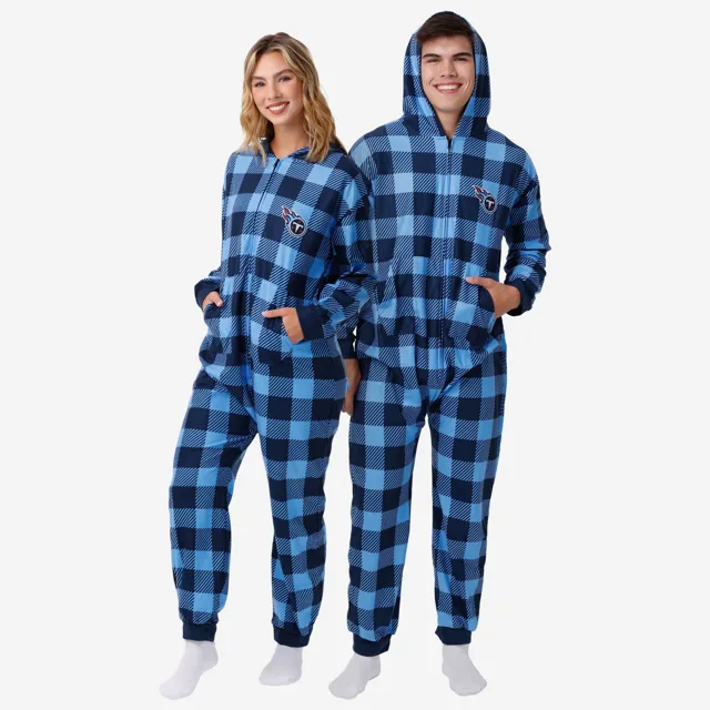 Pyjama une pièce à carreaux Tennessee Titans