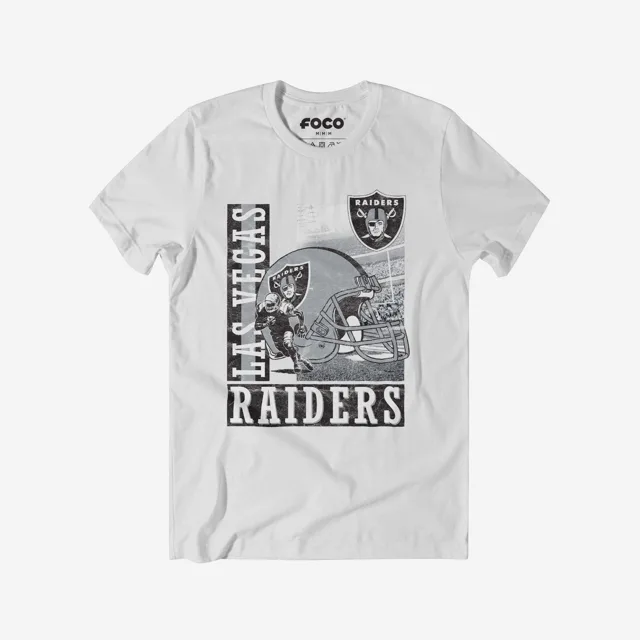 T-shirt Las Vegas Raiders avec casque Dash