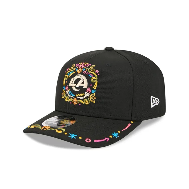 Los Angeles Rams Chapeau extensible noir Color Pop 9SEVENTY