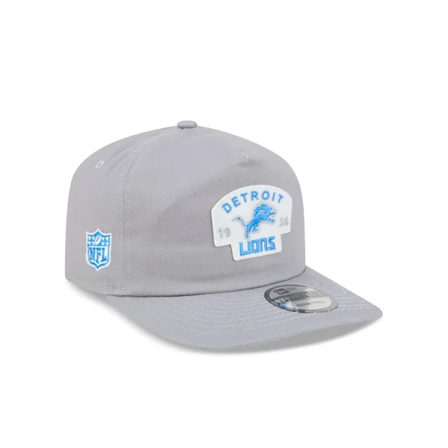 Detroit Lions Feutre Patch Gris 19TWENTY Snapback Chapeau