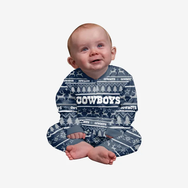 Dallas Cowboys Pyjama de vacances en famille pour bébé