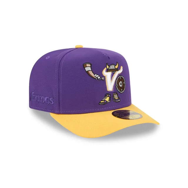 Minnesota Vikings Dessin animé 59FIFTY A-Frame Chapeau ajusté