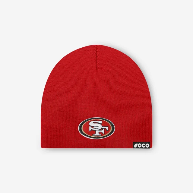 Bonnet tête de mort basique avec logo principal San Francisco 49ers