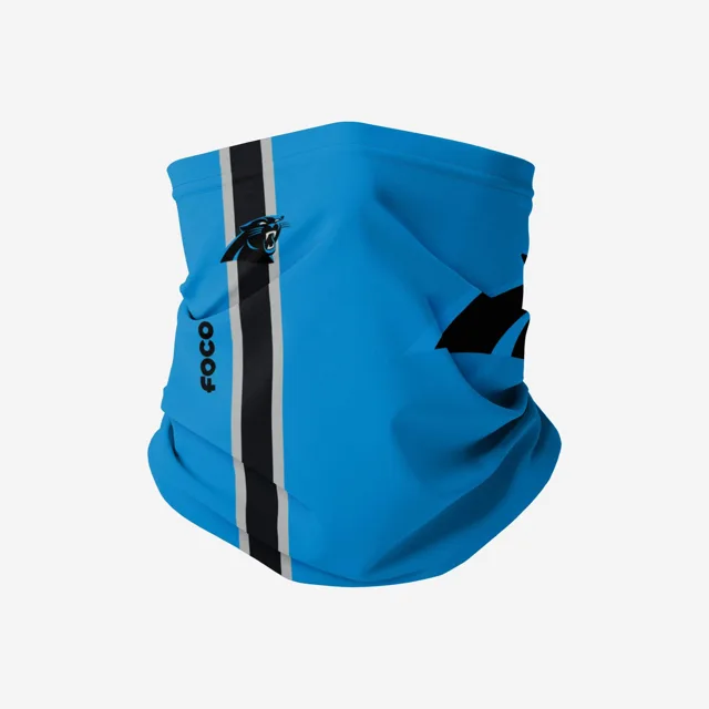 Écharpe guêtre avec logo Carolina Panthers sur le terrain