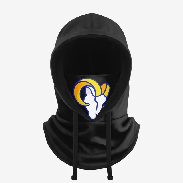 Los Angeles Rams Guêtre à capuche noire avec cordon de serrage