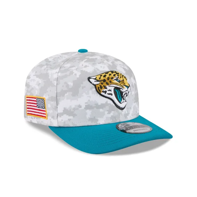 Jacksonville Jaguars 2025 Salut au service Fan Gear 9SEVENTY Chapeau extensible à bouton-pression