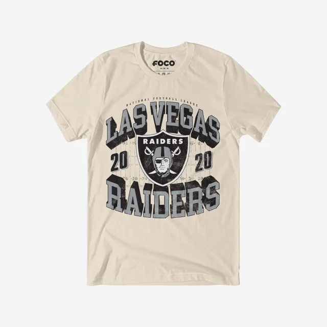 Las Vegas Raiders T-shirt avec mot-symbole arqué