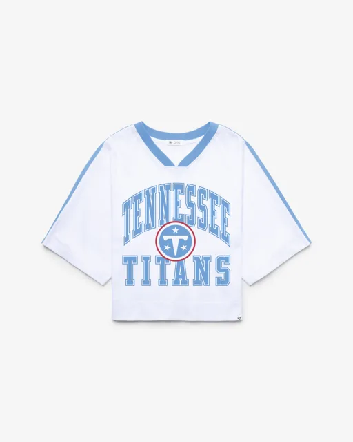 Tennessee Titans BIG OVERARCH '47 MAILLOT RAGLAN À AIGUILLES GOUTTES POUR FEMMES