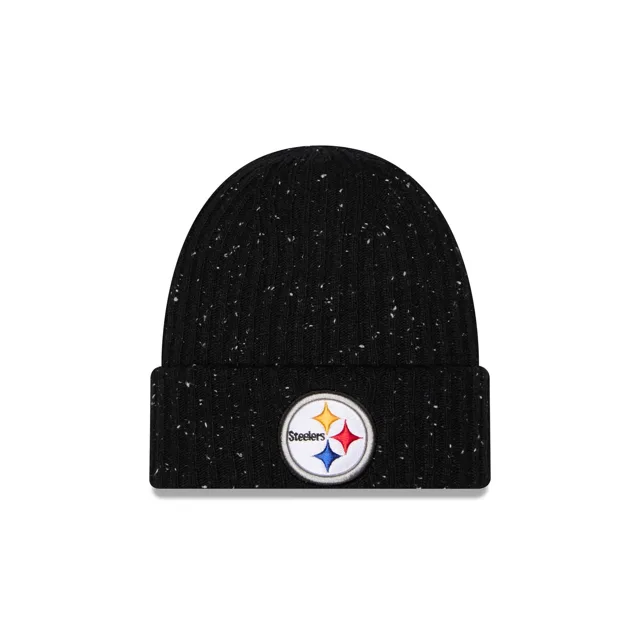 Pittsburgh Steelers Bonnet en tricot à revers moucheté