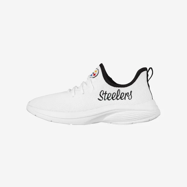 Pittsburgh Steelers Baskets blanches à semelle intercalaire pour femmes