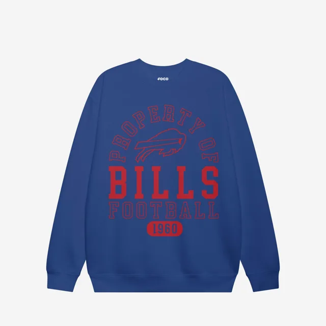 Buffalo Bills Propriété du sweat-shirt à col rond