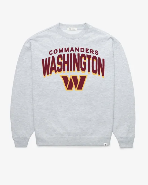Washington Commanders CAMPUS ARCH CLOUD '47 CREW SURDIMENSIONNÉ FEMME