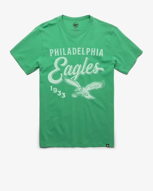Philadelphia Eagles SCRIPT HISTORIQUE '47 FRANKLIN TEE