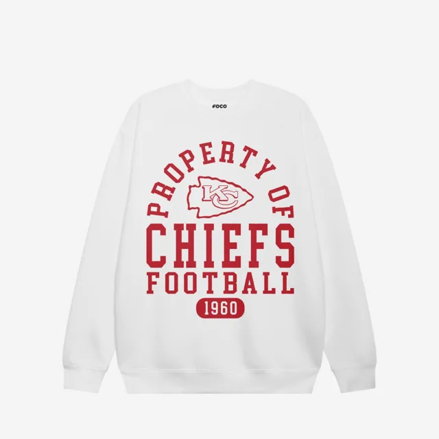 Kansas City Chiefs Propriété du sweat-shirt à col rond