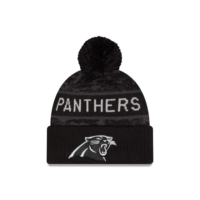 Carolina Panthers 2026 Salut au service Pom Knit Hat