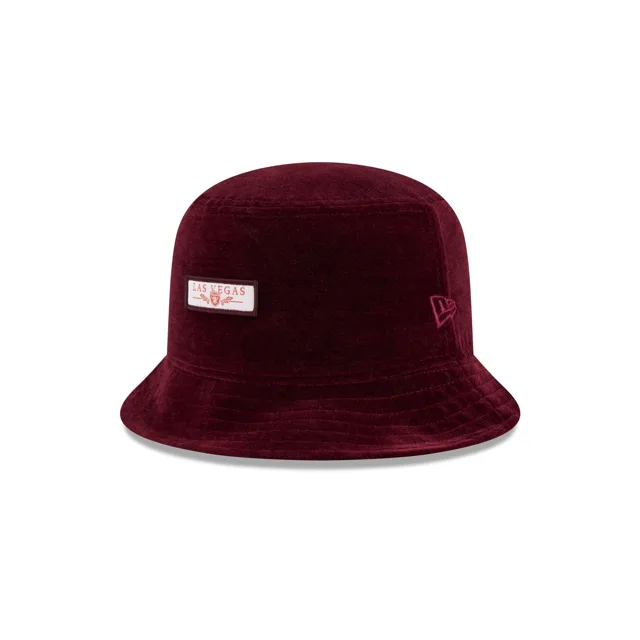 Chapeau bob en velours d'automne Las Vegas Raiders