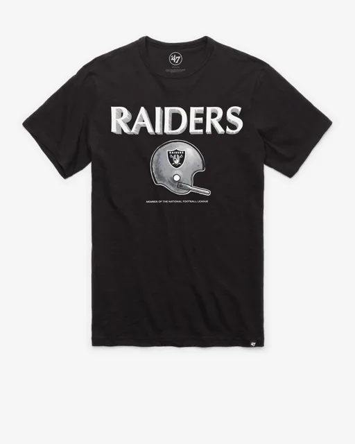 Las Vegas Raiders T-shirt SCRUM HISTORIQUE LONGUE DURÉE '47