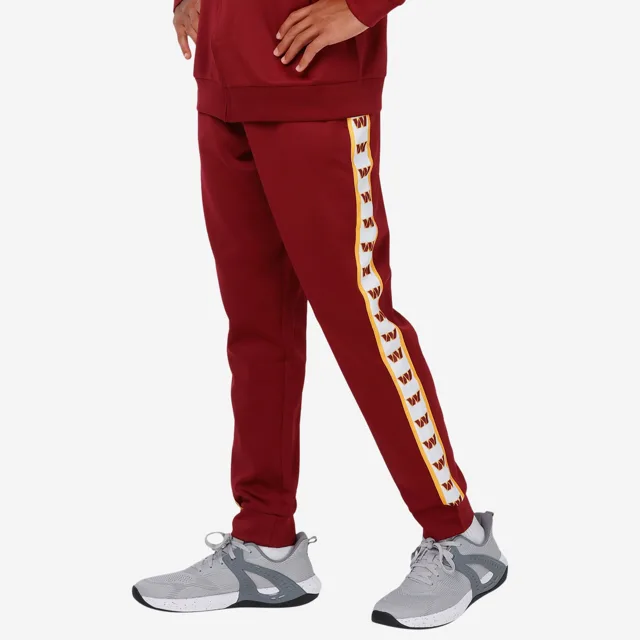 Washington Commanders Pantalon de survêtement à logo rayé