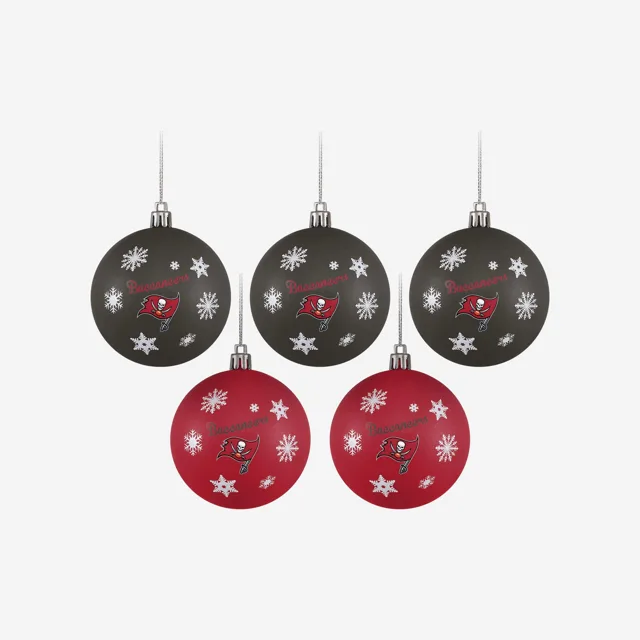 Tampa Bay Buccaneers Lot de 5 boules incassables