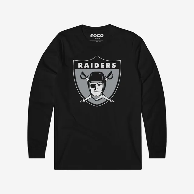 Las Vegas Raiders 1963 T-shirt à manches longues avec logo rétro