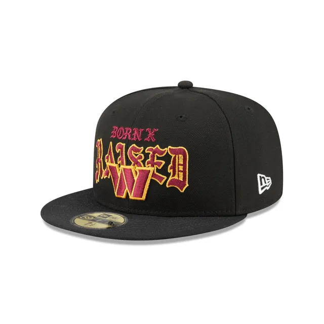 Né x Élevé x Washington Commanders 59FIFTY Chapeau ajusté
