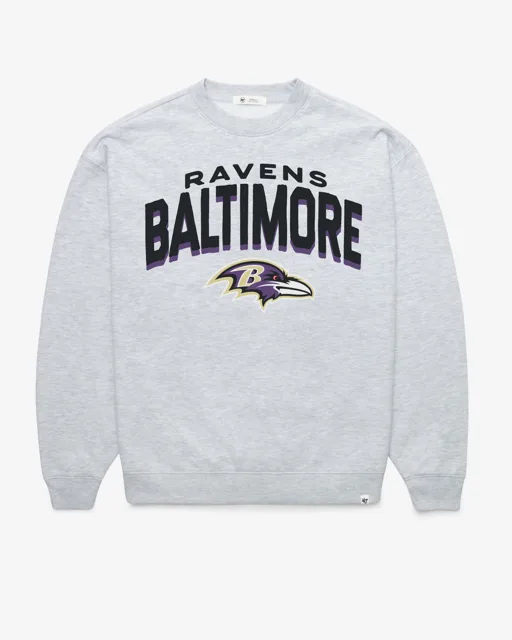 Baltimore Ravens CAMPUS ARCH CLOUD '47 CREW SURDIMENSIONNÉ FEMME