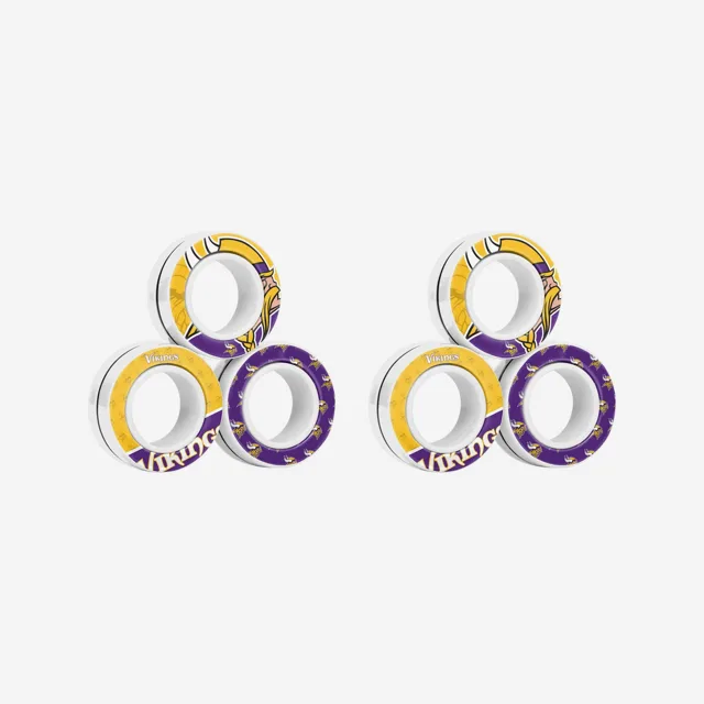 Minnesota Vikings Lot de 6 bagues magnétiques