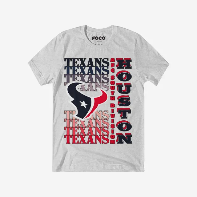 Houston Texans T-shirt avec mot-symbole dégradé
