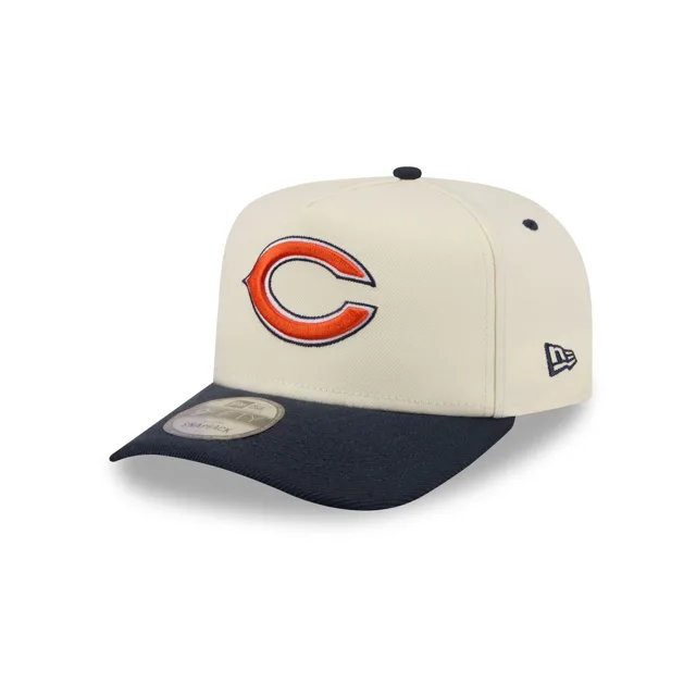 Chicago Bears Déclaration Dos Chrome Blanc 9FIFTY A-Frame Snapback Hat