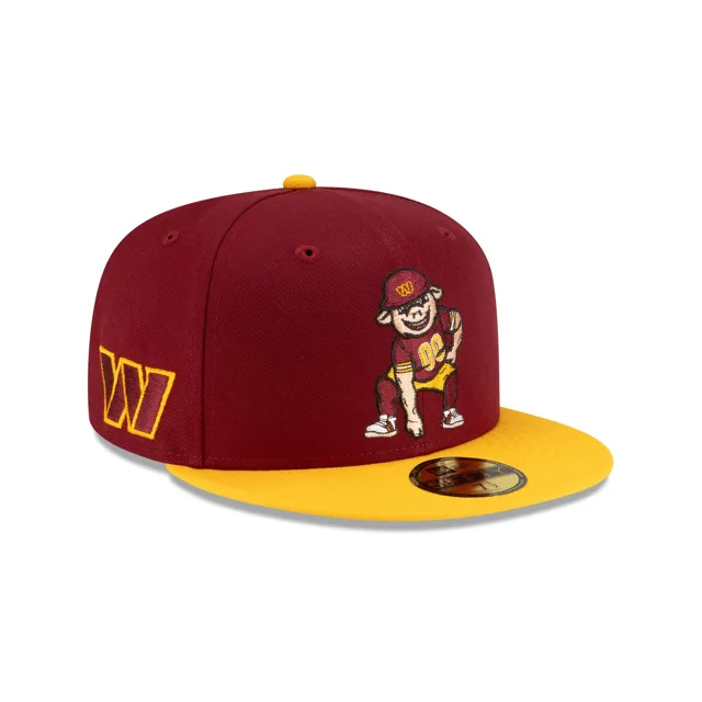Washington Commanders Major Tuddy 59FIFTY Chapeau ajusté Casquette de camionneur