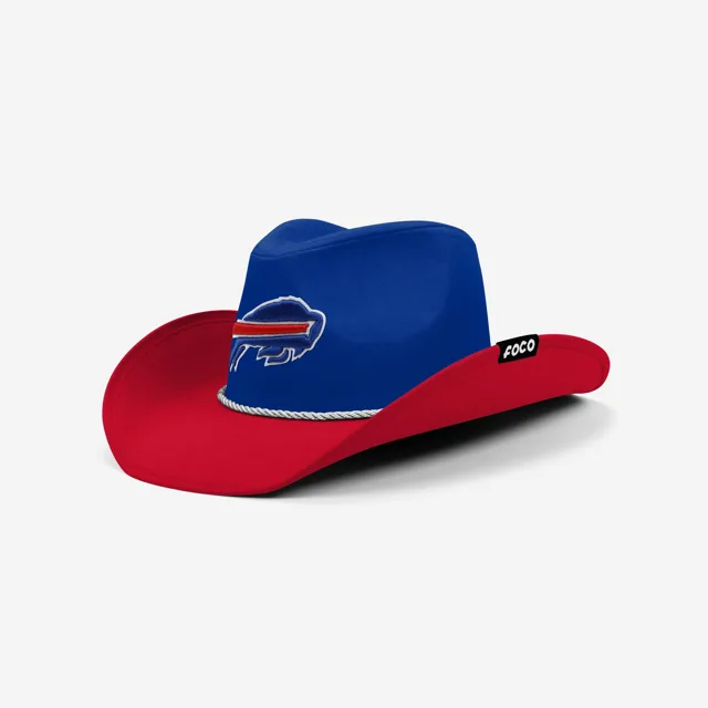 Buffalo Bills Chapeau de cowboy bicolore