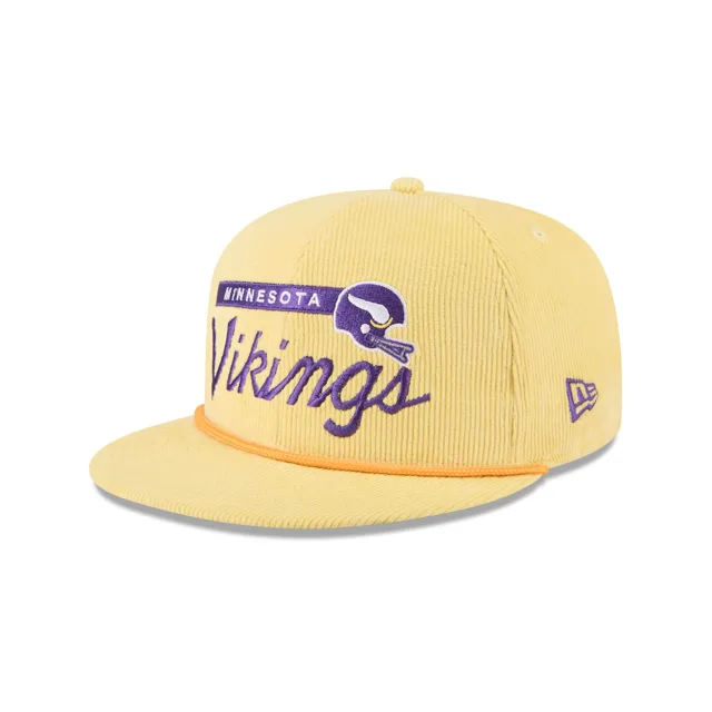 Minnesota Vikings Corde en velours côtelé 9FIFTY Snapback Hat