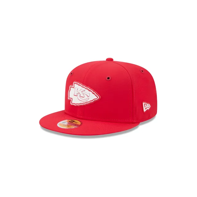 Kansas City Chiefs 2026 Sideline Casquette Snapback 9FIFTY pour enfants