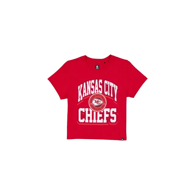 Kansas City Chiefs 2026 T-shirt court d'entraînement pour femmes