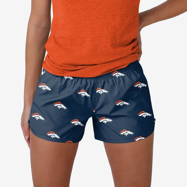 Denver Broncos Mini short de course imprimé pour femme