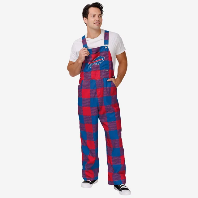 Buffalo Bills Salopette à carreaux pour hommes