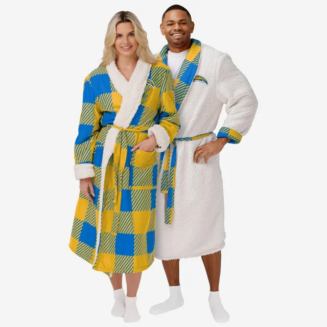 Los Angeles Chargers Peignoir réversible Lounge Life