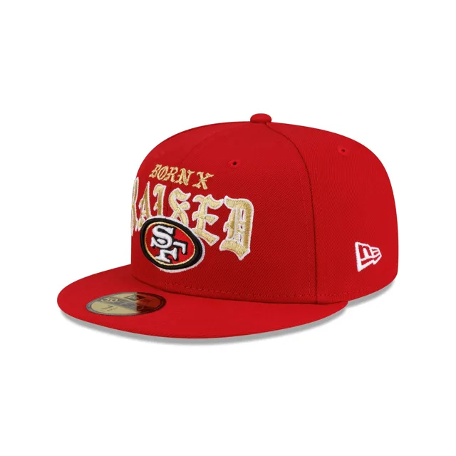 Né x Élevé x San Francisco 49ers 59FIFTY Chapeau ajusté