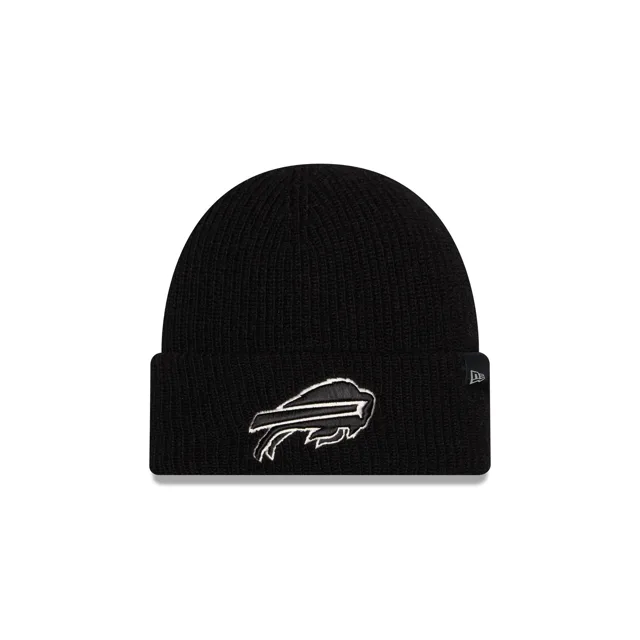 Buffalo Bills Bonnet en laine noir à revers court