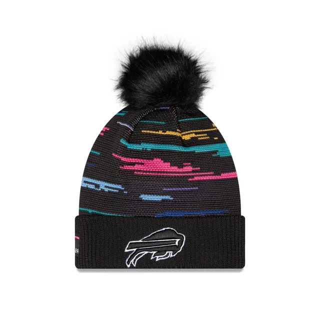 Buffalo Bills 2026 Crucial Catch Bonnet en tricot à pompon pour femme