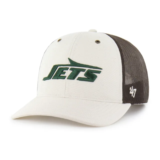 New York Jets Carhartt Undyed '47 Trucker RF Coupe décontractée