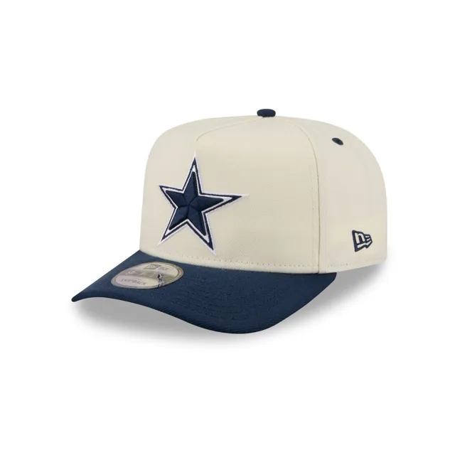 Dallas Cowboys Déclaration Dos Chrome Blanc 9FIFTY A-Frame Snapback Hat