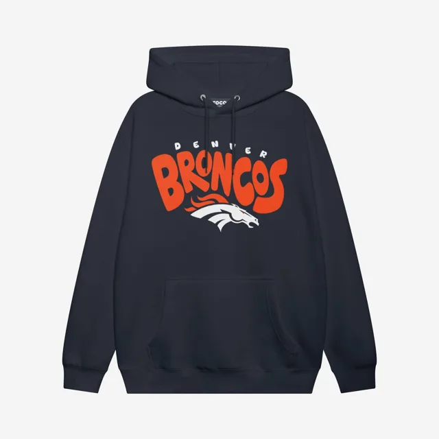 Sweat à capuche bulle Denver Broncos