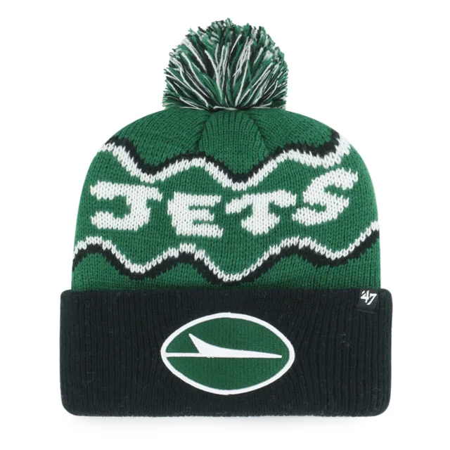 New York Jets SQUIGGLE SCRIPT '47 MANCHETTE ENFANT TRICOT