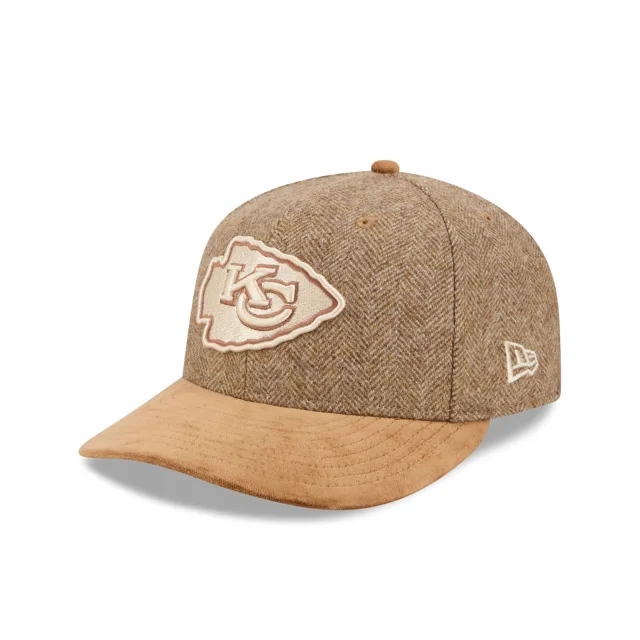 Kansas City Chiefs Moon Brisbane Moss Brown Visière 59FIFTY Chapeau ajusté