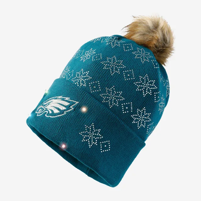 Bonnet lumineux à strass Philadelphia Eagles