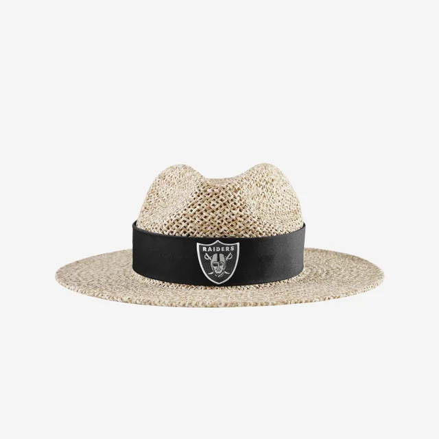 Chapeau de Paille Bande Las Vegas Raiders