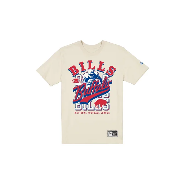 Buffalo Bills Casque de retour T-shirt blanc chromé